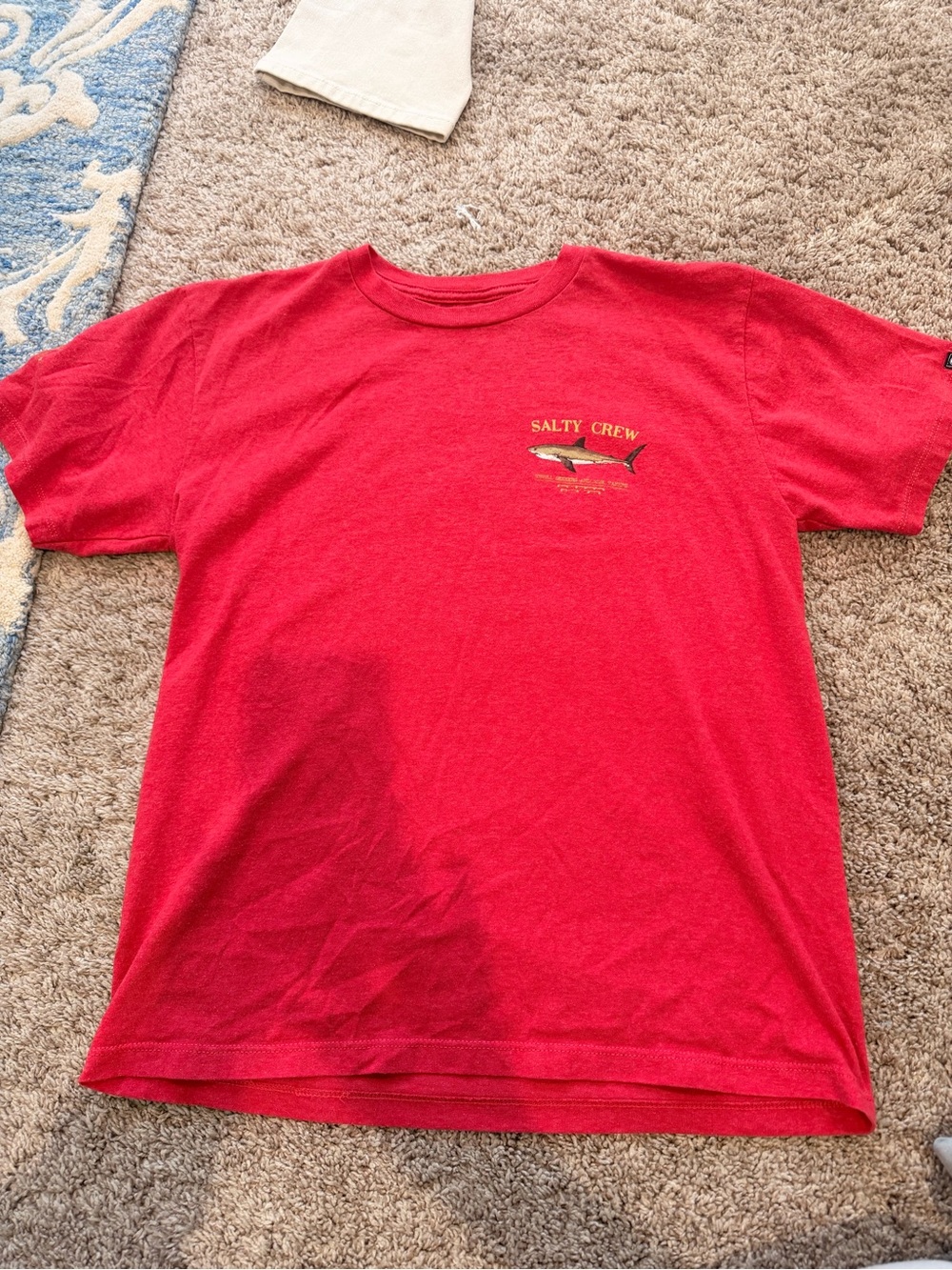 Salty Crew Kids Red Short Sleeve Graphic Tee